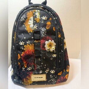 Dakine Cosmo  6.5L Black Backpack with Okika Floral Pattern